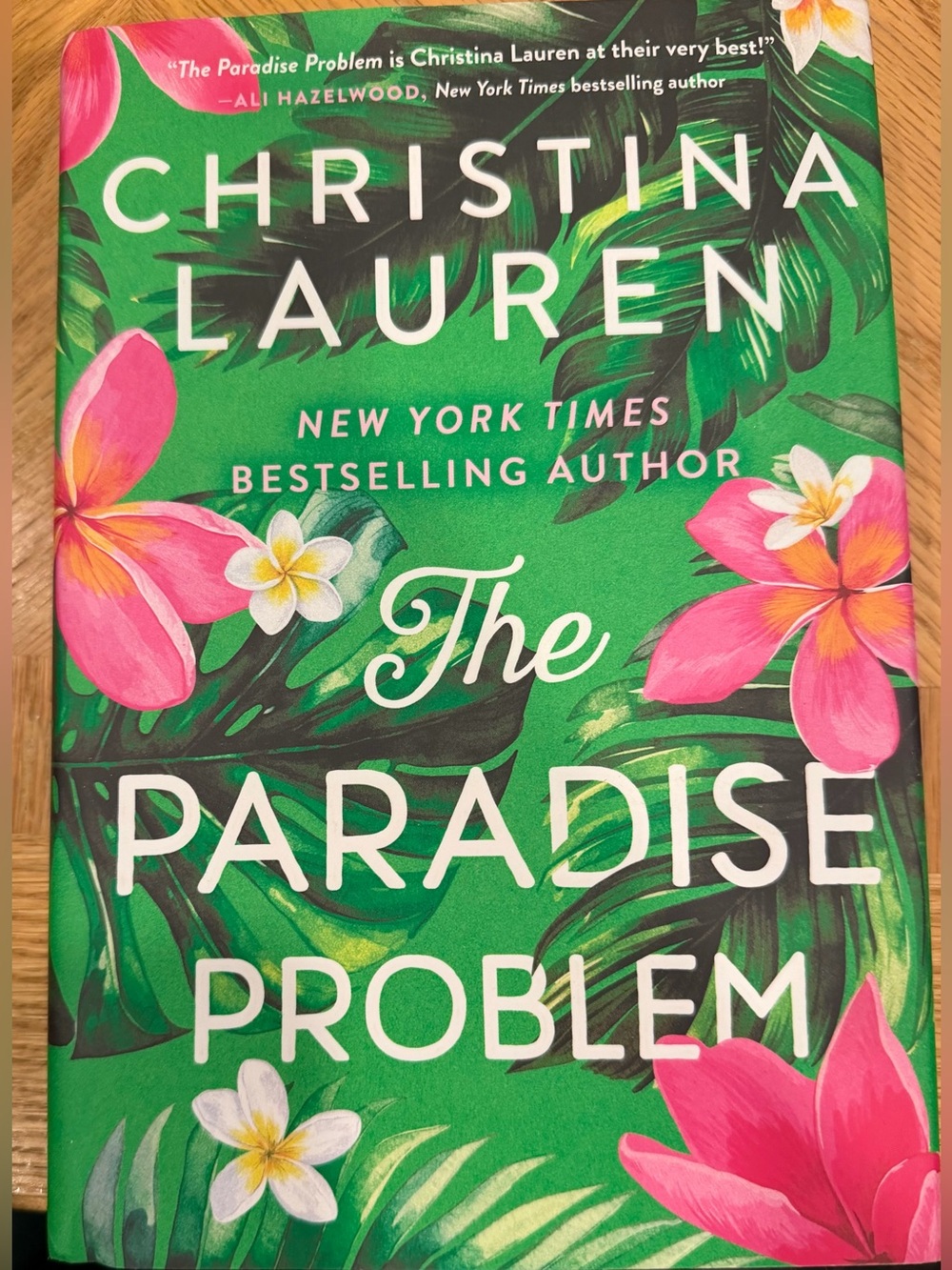 Christina Lauren 'The Paradise Problem' Hardback Book | Like New | Original